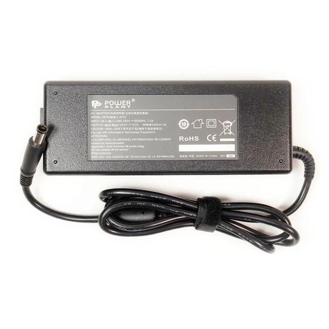 Блок питания для ноутбуков PowerPlant Dell 220V, 19.5V 130W 6.7A DL130G7450