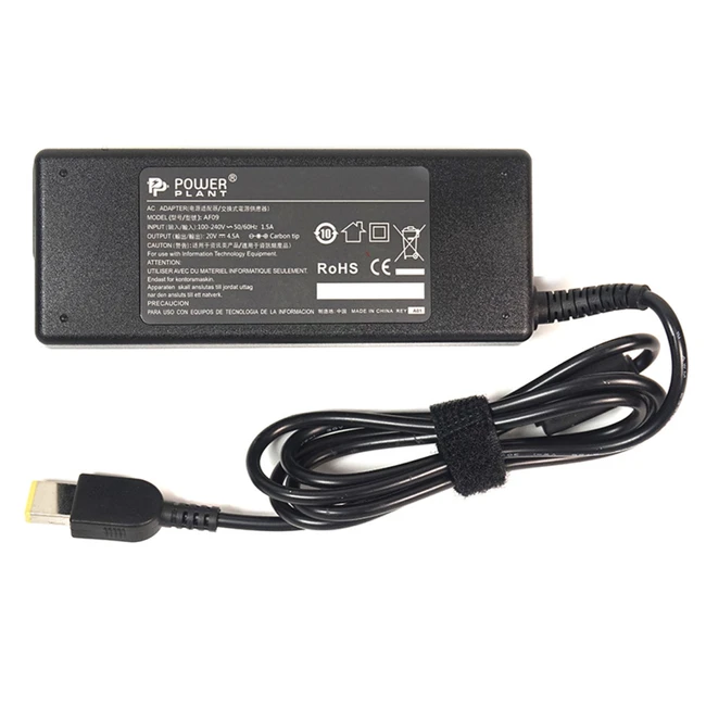 Блок питания для ноутбуков PowerPlant Lenovo 220V, 20V 90W 4.5A IB90HSPE