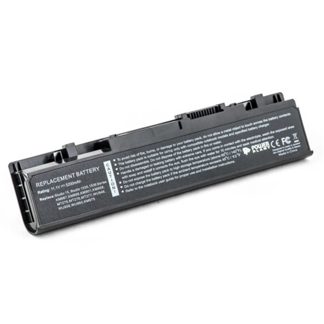 Аккумулятор для ноутбука PowerPlant Dell Studio 1535 WU946/DE 1537 3S2P NB00000051