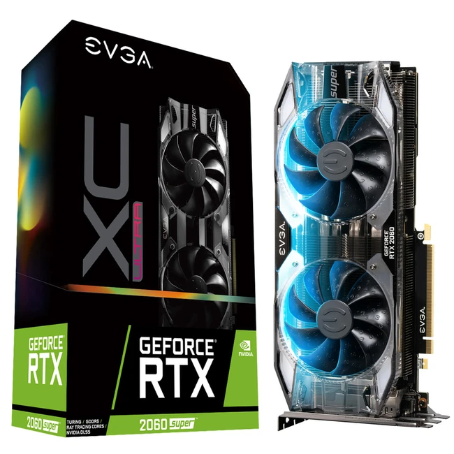 Видеокарта EVGA GeForce RTX 2060 SUPER XC ULTRA OVERCLOCKED 08G-P4-3163-KR (8 ГБ)