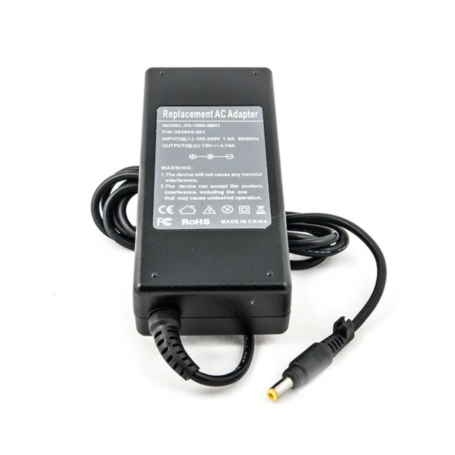 Блок питания для ноутбуков PowerPlant HP 220V, 19V 90W 4.74A (4.8*1.7) HP90F4817