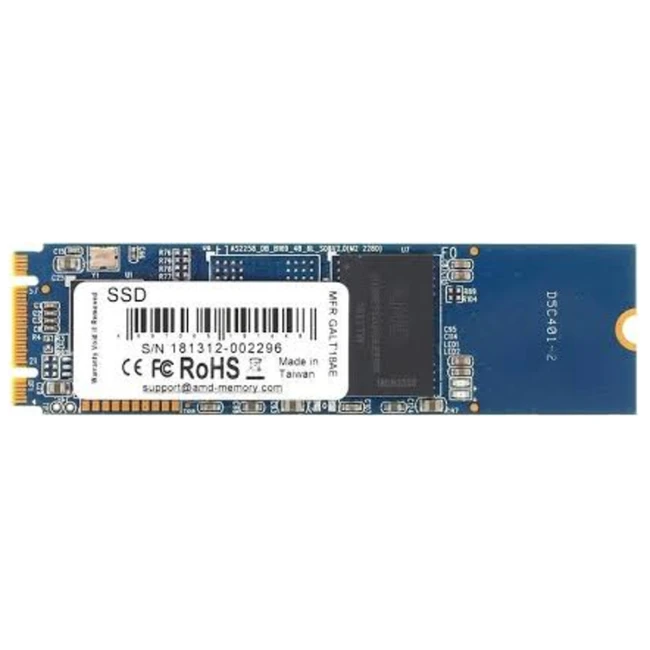 Внутренний жесткий диск AMD SATA III R5MP480G8 (SSD (твердотельные), 480 ГБ, M.2, PCIe)