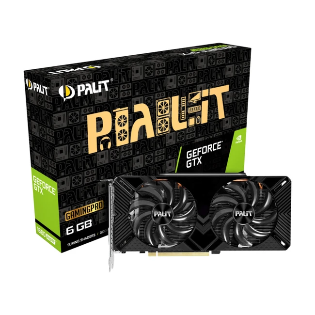 Видеокарта Palit GeForce GTX 1660 SUPER GP NE6166S018J9-1160A (6 ГБ)