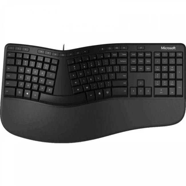 Клавиатура Microsoft Ergonomic for Business LXN-00011 (Проводная, USB)