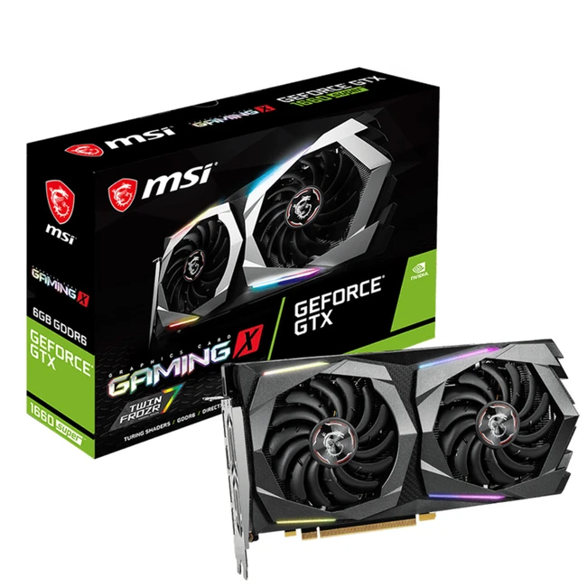 Видеокарта MSI GTX 1660 SUPER GAMING 6 ГБ