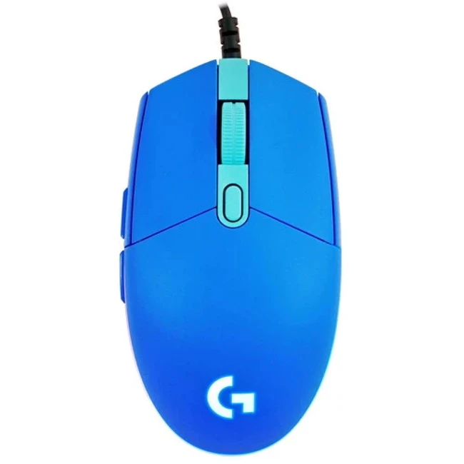 Мышь Logitech G102 BLUE 910-005801 (Игровая, Проводная)