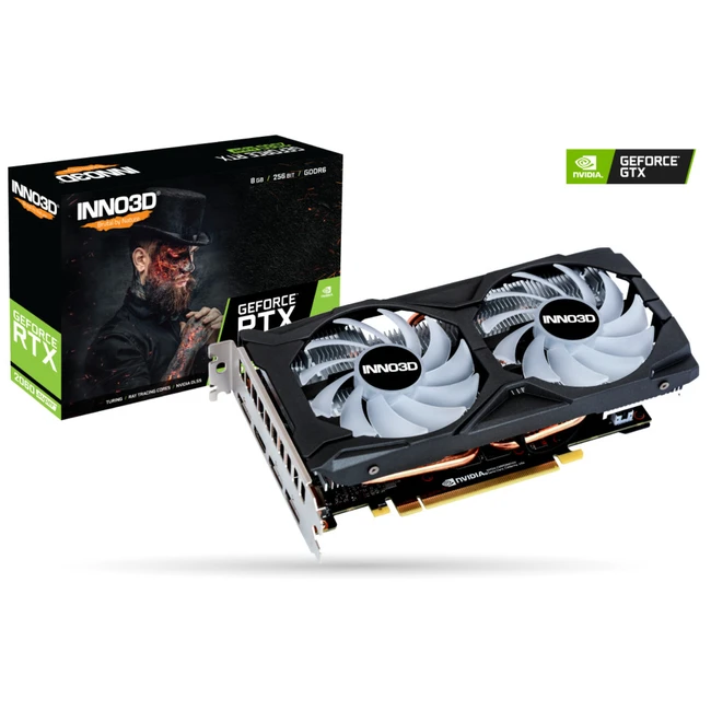 Видеокарта Inno3D GeForce RTX 2060 SUPER TWIN X2 OC RGB N206S2-08D6X-1710VA15LB (8 ГБ)