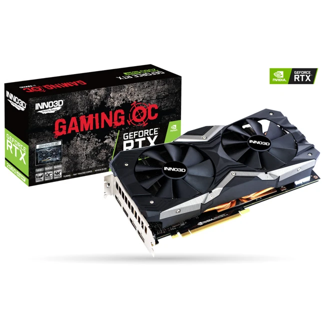 Видеокарта Inno3D GeForce RTX 2060 SUPER GAMING OC X2 N206S2-08D6X-17311165 (8 ГБ)
