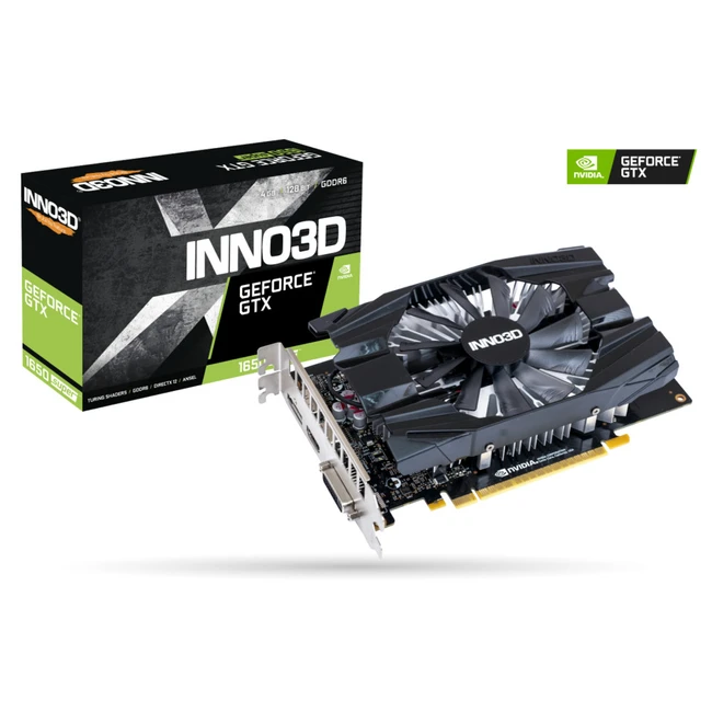 Видеокарта Inno3D GeForce GTX 1650 SUPER COMPACT N165S1-04D6-1720VA29 (4 ГБ)