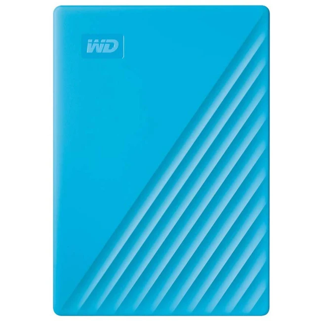 Внешние накопители Western Digital My Passport Portable Blue WDBPKJ0040BBL-WESN (4 ТБ)