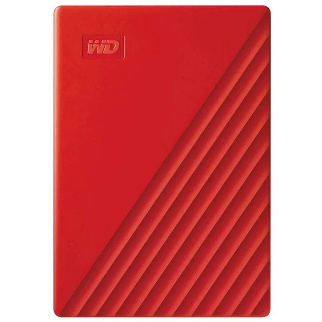 Внешние накопители Western Digital My Passport Portable Red WDBPKJ0040BRD-WESN (4 ТБ)