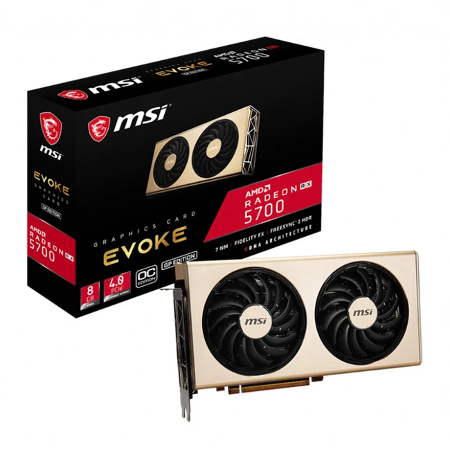 Видеокарта MSI Radeon RX 5700 EVOKE GP OC 8 ГБ