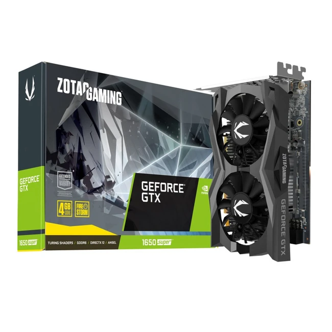 Видеокарта Zotac GAMING GeForce GTX 1650 SUPER Twin Fan ZT-T16510F-10L (4 ГБ)