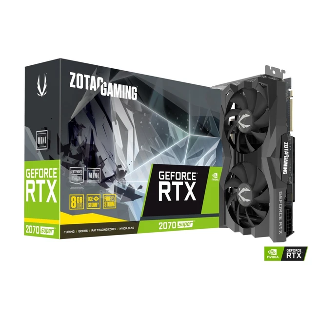 Видеокарта Zotac GAMING GeForce RTX 2070 SUPER MINI ZT-T20710E-10M (8 ГБ)