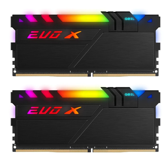 ОЗУ Geil EVO X II GEXSB432GB2666C19DC DIMM, DDR4, 32 Гб (2 х 16 Гб), 2666 МГц