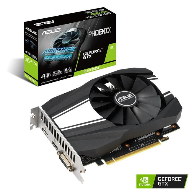 Видеокарта Asus Phoenix GeForce GTX 1650 SUPER PH-GTX1650S-4G (4 ГБ)
