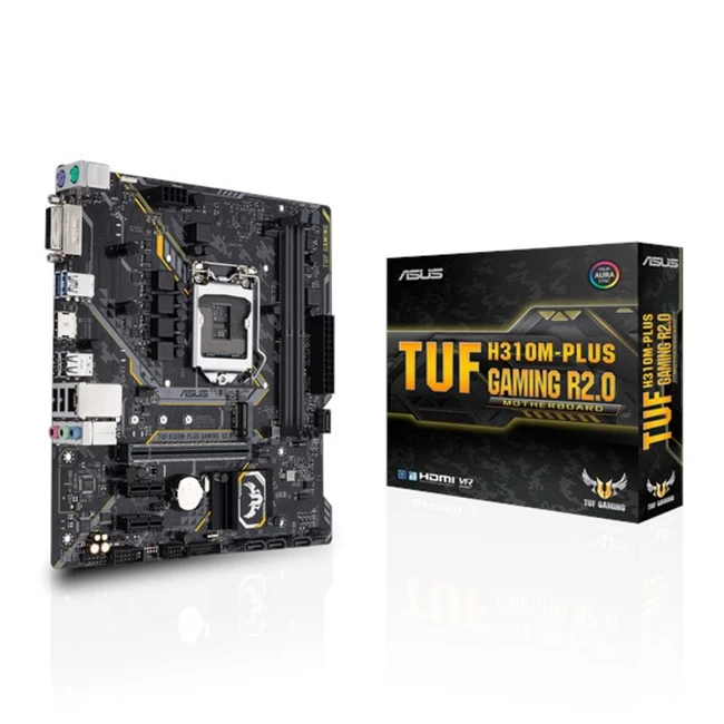 Материнская плата Asus H310M-PLUS TUF H310M-PLUS GAMING R2.0 (Micro-ATX, LGA 1151)