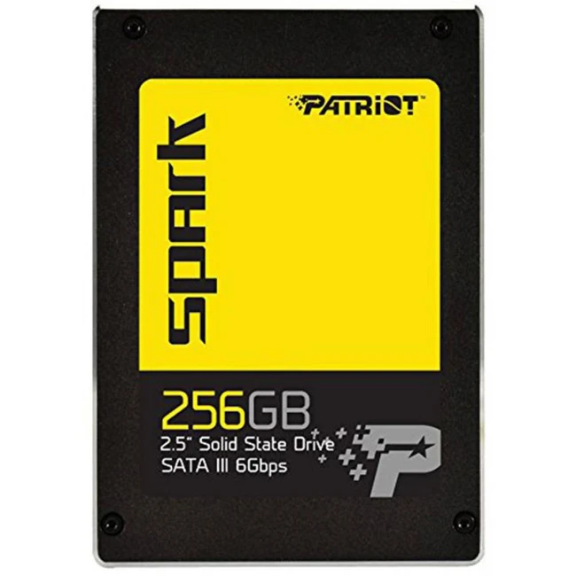 Жесткий диск Patriot Spark PSK256GS25SSDR SSD (твердотельные), 256 ГБ, 2.5 дюйма, SATA