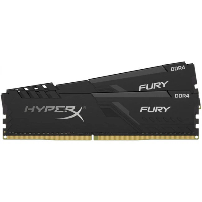 ОЗУ Kingston HyperX FURY Black DDR4 (Kit of 2) HX430C16FB3K2/64 (DIMM, DDR4, 64 Гб (2 х 32 Гб), 3000 МГц)