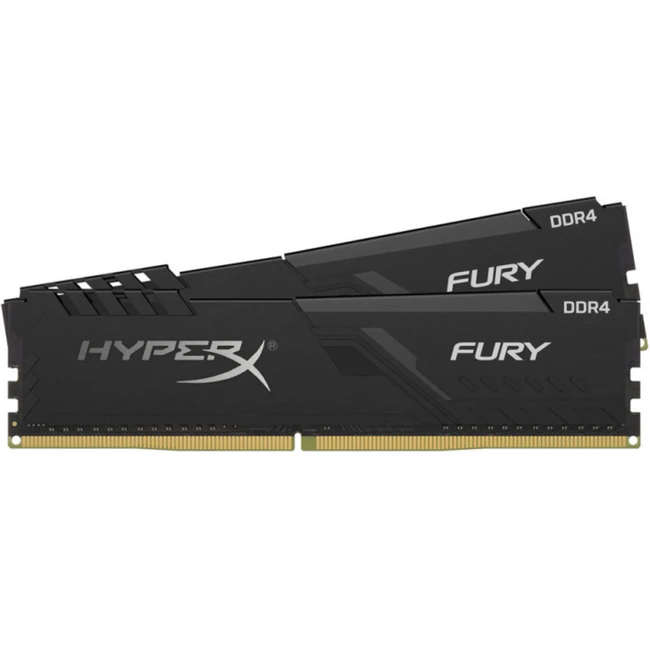 ОЗУ Kingston HyperX FURY Black DDR4 (Kit of 2) HX436C17FB3K2/32 (DIMM, DDR4, 32 Гб (2 х 16 Гб), 3600 МГц)