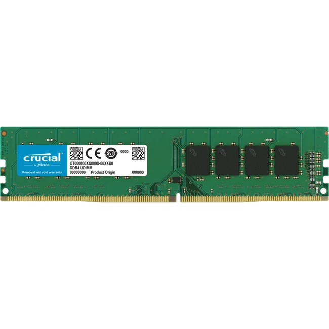 ОЗУ Crucial 32GB DDR4-2666 UDIMM CT32G4DFD8266 (DIMM, DDR4, 32 Гб, 2666 МГц)