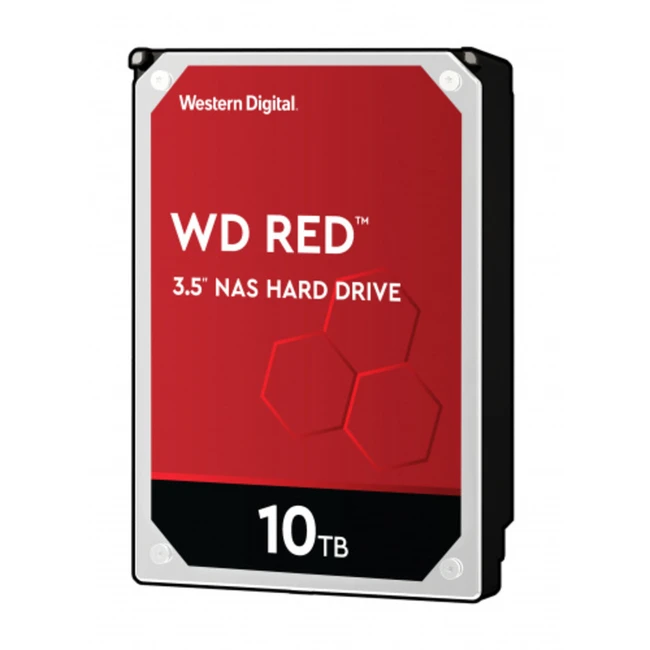 Внутренний накопитель Western Digital Red WD101EFAX (HDD (классические), 10 ТБ, 3.5 дюйма, SATA)
