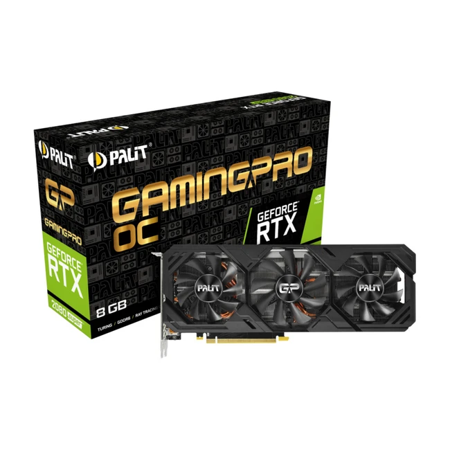 Видеокарта Palit GeForce RTX 2080 SUPER GP OC NE6208SS19P2-180T (8 ГБ)