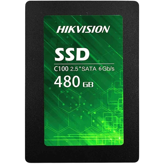 Внутренний жесткий диск Hikvision HS-SSD-C100/480G (SSD (твердотельные), 480 ГБ, 2.5 дюйма, SATA)