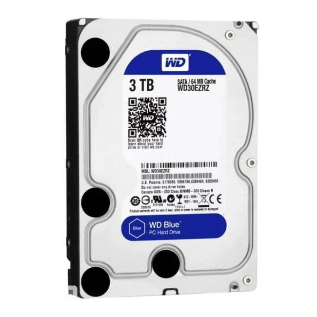 Внутренний накопитель Western Digital 3 ТБ WD30EZRZ_SP (HDD (классические), 3 ТБ, 3.5 дюйма, SATA)