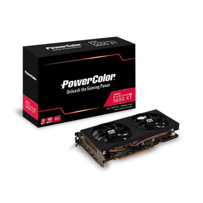 Видеокарта PowerColor Radeon RX 5600 XT AXRX 5600XT 6GBD6-3DH/OC (6 ГБ)