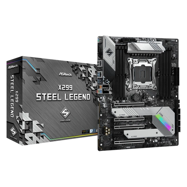 Материнская плата ASRock X299 Steel Legend X299 STEEL LEGEND (ATX, LGA 2066)