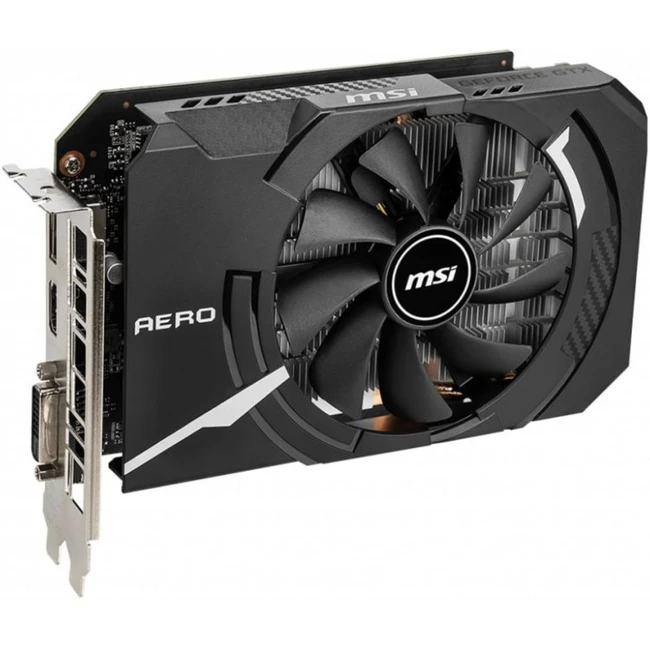 Видеокарта MSI GeForce GTX 1660 GTX 1660  AERO ITX 6G OC 6 ГБ