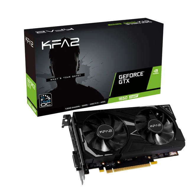 Видеокарта KFA2 GeForce GTX 1650 Super EX (1-Click OC) 65SQL8DS61EK (4 ГБ)