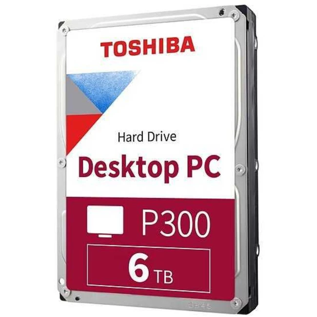 Внутренний жесткий диск Toshiba P300 HDWD260UZSVA (HDD (классические), 6 ТБ, 3.5 дюйма, SATA)