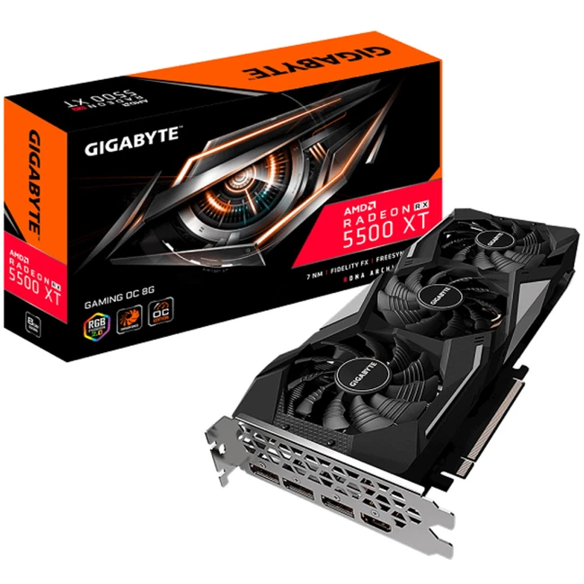 Видеокарта Gigabyte GVR55XTGO-00-G (8 ГБ)