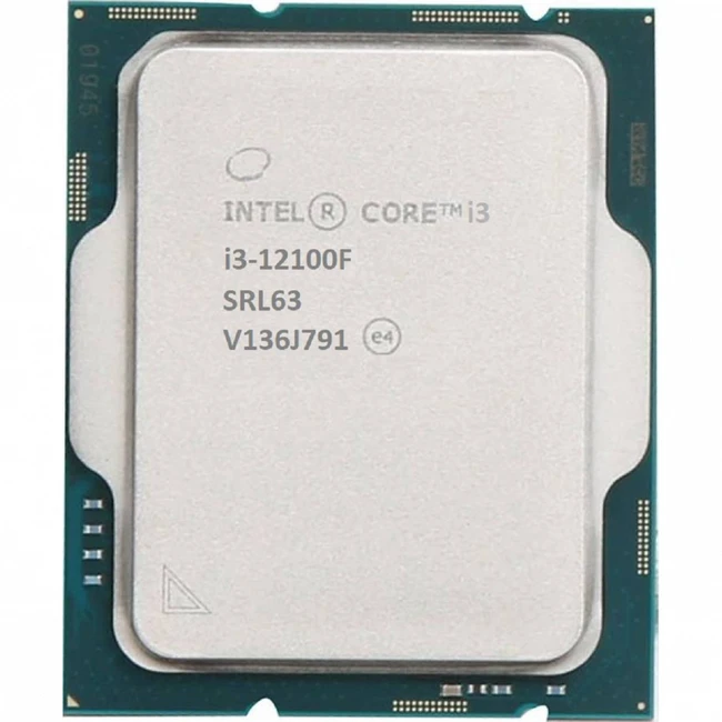 Процессор Intel Core i3-12100F CM8071504651013 3.3 ГГц, 12 МБ, OEM