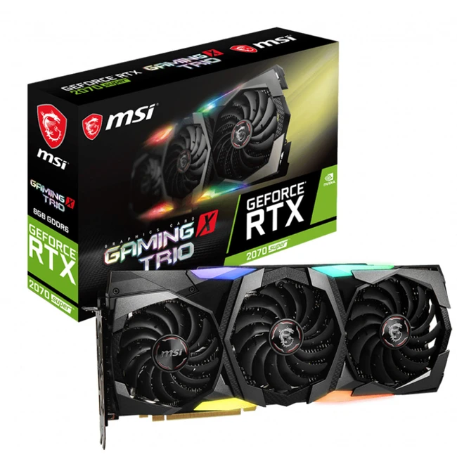 Видеокарта MSI RTX 2070 SUPER GAMING X TRIO (8 ГБ)