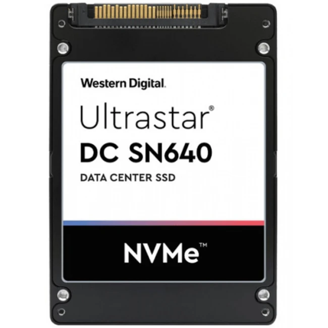Внутренний жесткий диск Western Digital Ultrastar DC SN640 SE WUS4BB038D7P3E1 (0TS1962) (SSD (твердотельные), 3.84 ТБ, 2.5 дюйма)