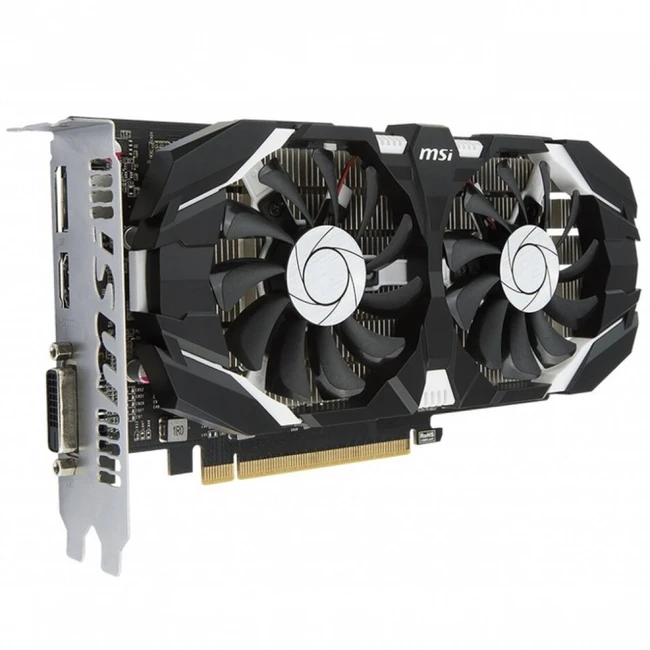 Видеокарта MSI GeForce GTX 1050 Ti 4GT OCV1 GTX 1050 TI 4GT OCV1 (4 ГБ)