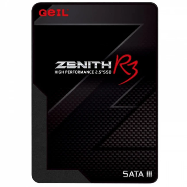 Внутренний жесткий диск Geil Zenith R3 GZ25R3-256G (SSD (твердотельные), 256 ГБ, 2.5 дюйма, SATA)