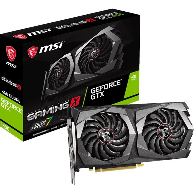 Видеокарта MSI GeForce GTX 1650 D6 GAMING X (4 ГБ)