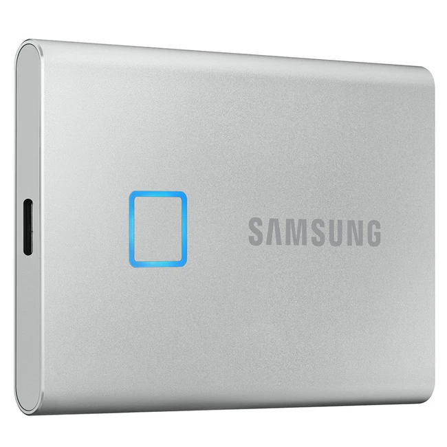 Внешние накопители Samsung SSD T7 TOUCH USB 3.2 1TB MU-PC1T0S/WW (1 ТБ)
