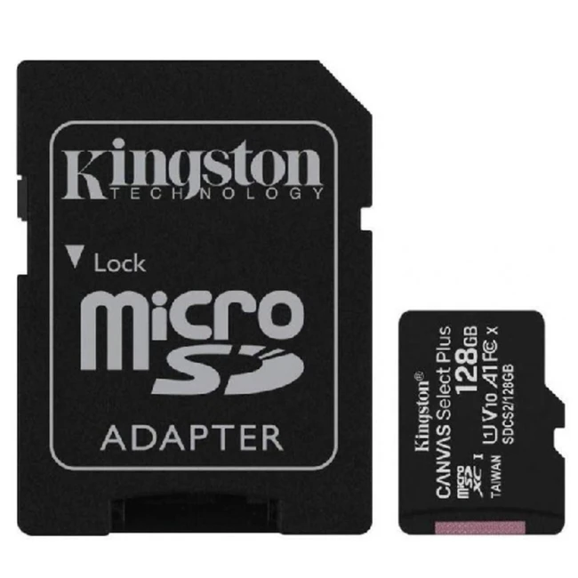 Флеш (Flash) карты Kingston Canvas Select Plus SDCS2/128GB 128 ГБ