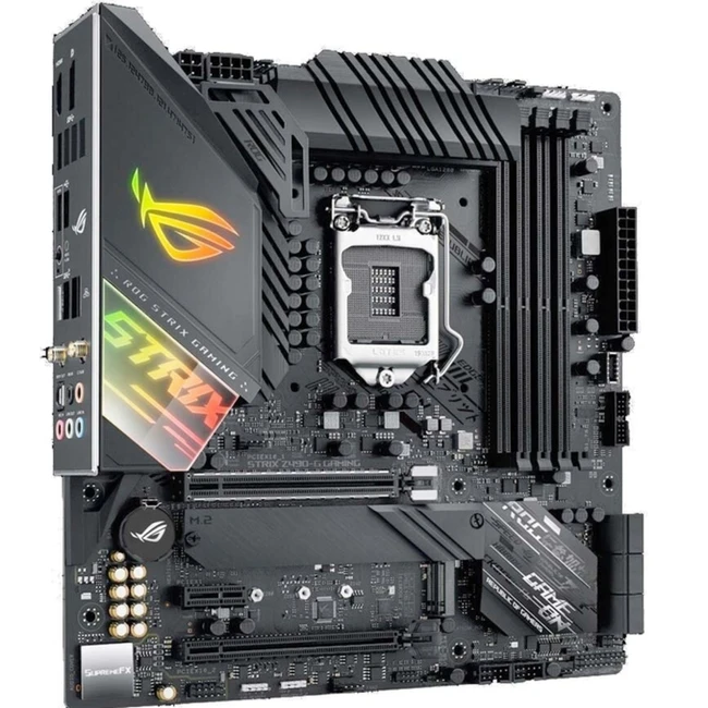 Материнская плата Asus ROG STRIX Z490-G GAMING (WI-FI) ROG STRIX Z490-G GAMING(WI-FI) (Micro-ATX, LGA 1200)