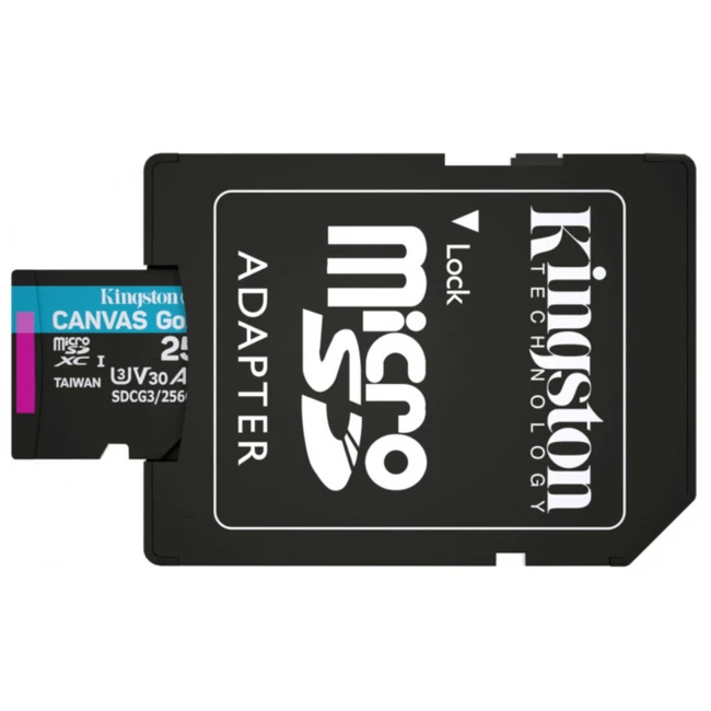 Флеш (Flash) карты Kingston Canvas Go! Plus SDCG3/256GB 256 ГБ