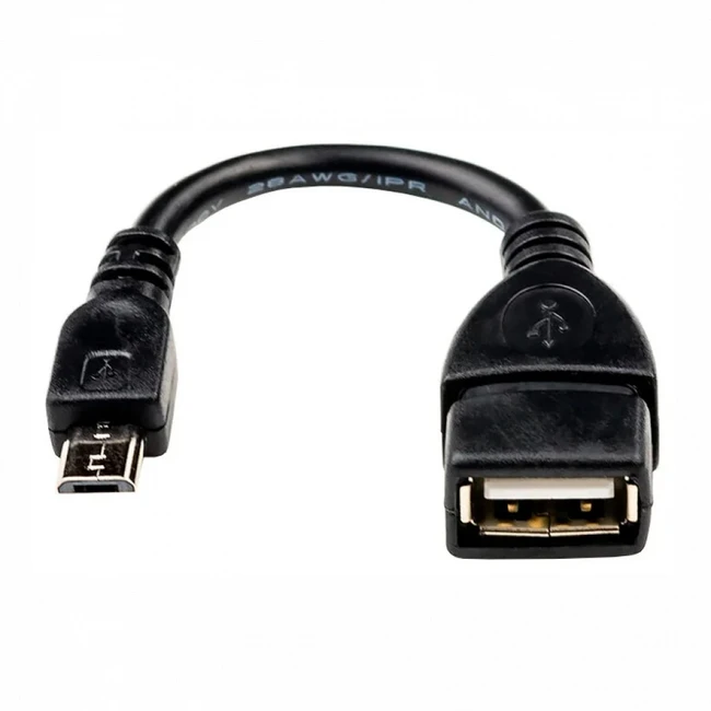 Кабель интерфейсный ATcom USB - microUSB OTG AT3792 (USB Type A - USB Type B micro)