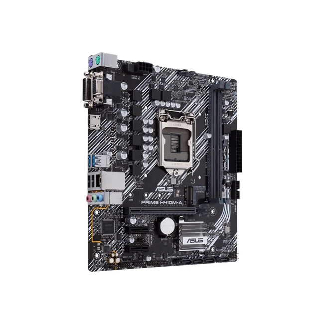 Материнская плата Asus PRIME H410M-A/CSM 90MB13G0-M0EAYC (Micro-ATX, LGA 1200)