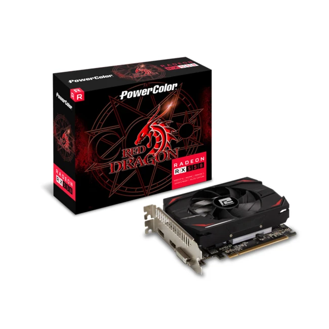 Видеокарта PowerColor Red Dragon Radeon RX 550 4GB GDDR5 AXRX 550 4GBD5-DH (4 ГБ)