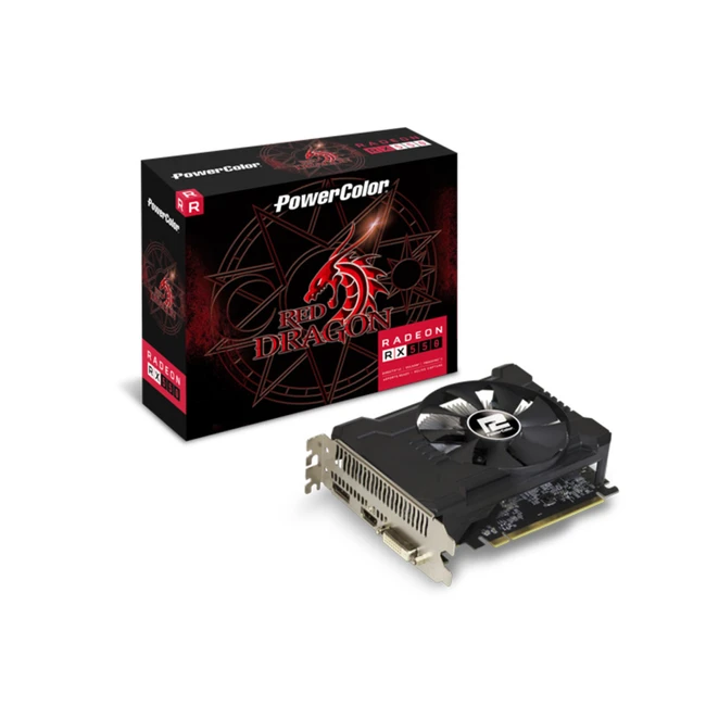 Видеокарта PowerColor Red Dragon Radeon RX 550 2GB GDDR5 OC V2 AXRX 550 2GBD5-DH/OC (2 ГБ)