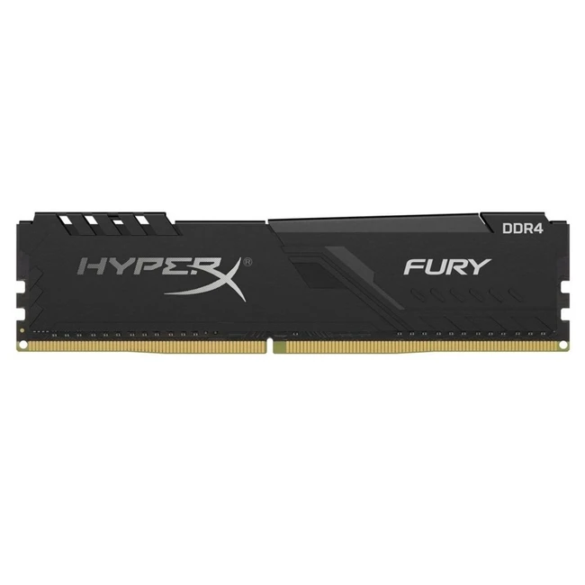 ОЗУ Kingston HyperX DDR4-3200 16GB PC4-25600 1Rx8 Fury Black HX432C16FB4/16 (DIMM, DDR4, 16 Гб, 3200 МГц)